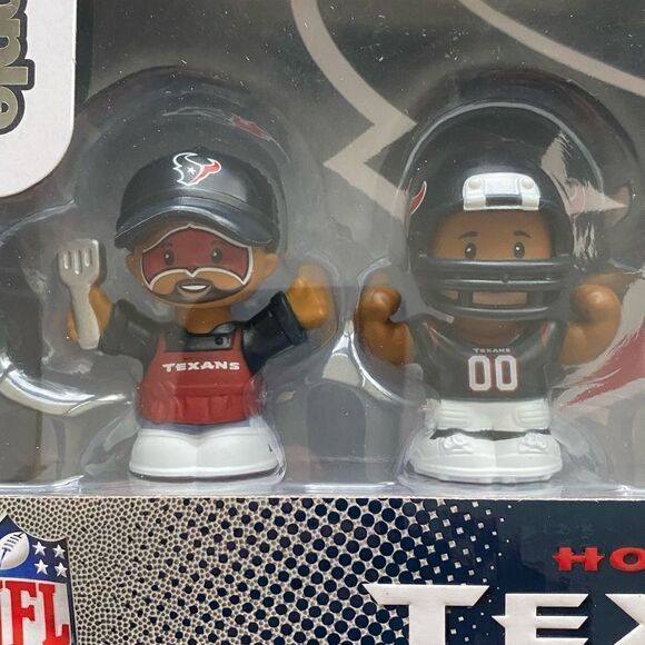 NIB NFL Houston Texans Little People Collector Licensed Series 1 - 4 Figures - Picture 5 of 7